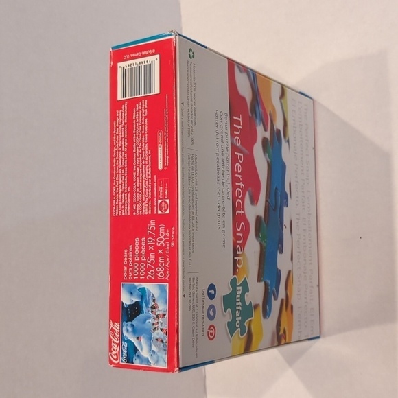 Buffalo Games Coca-Cola: Polar Bears Holiday Collection 1000 Piece Puzzle, New - Picture 5 of 6
